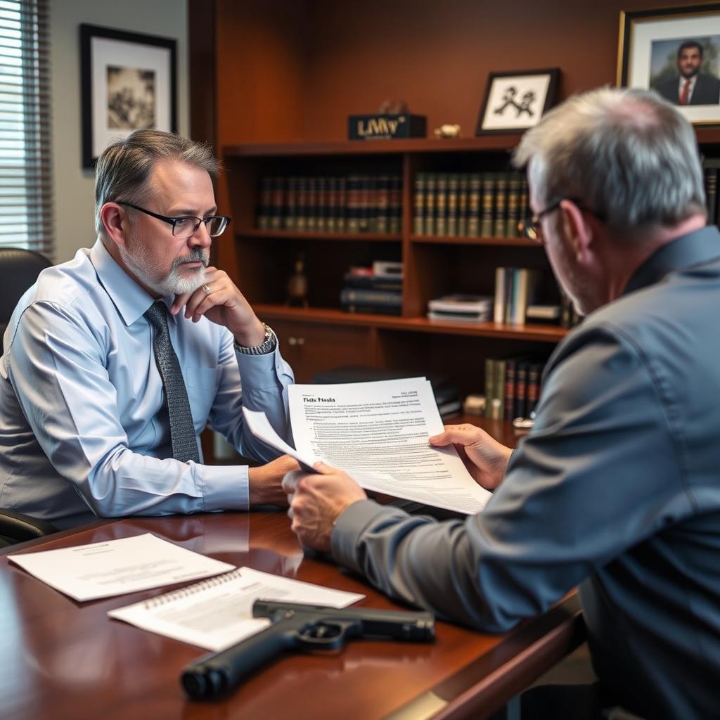 Firearm by Felon Lawyer Fredericksburg