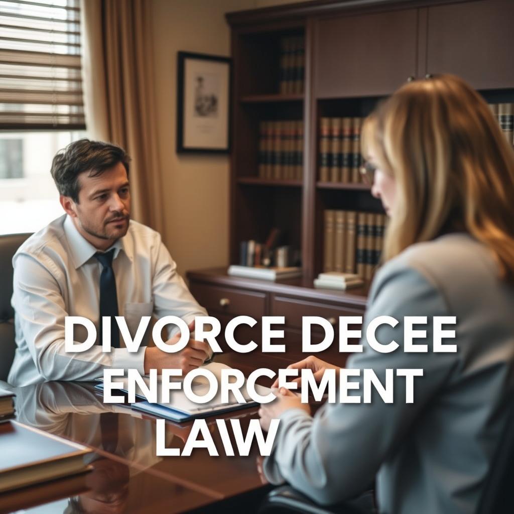 Divorce Decree Enforcement Lawyer Manassas Park, VA
