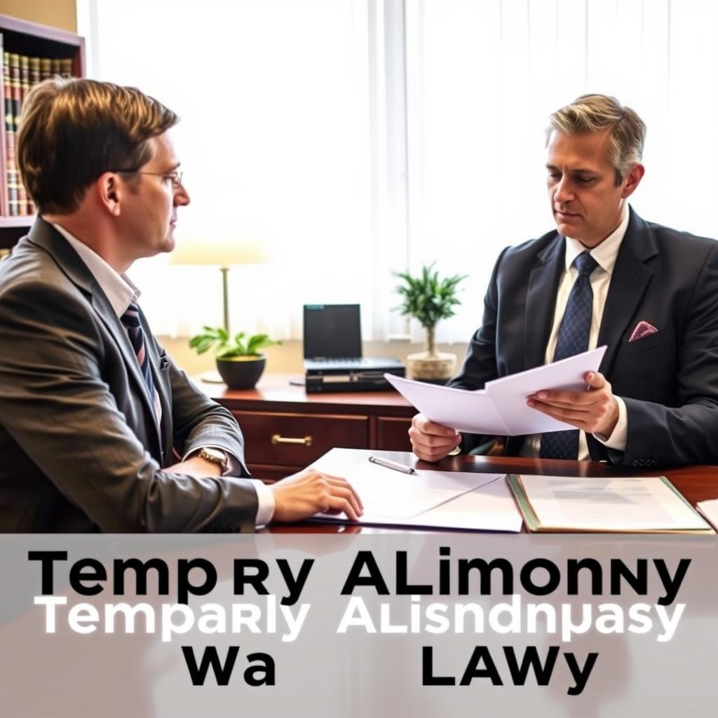 Temporary Alimony Lawyer Loudoun County, VA